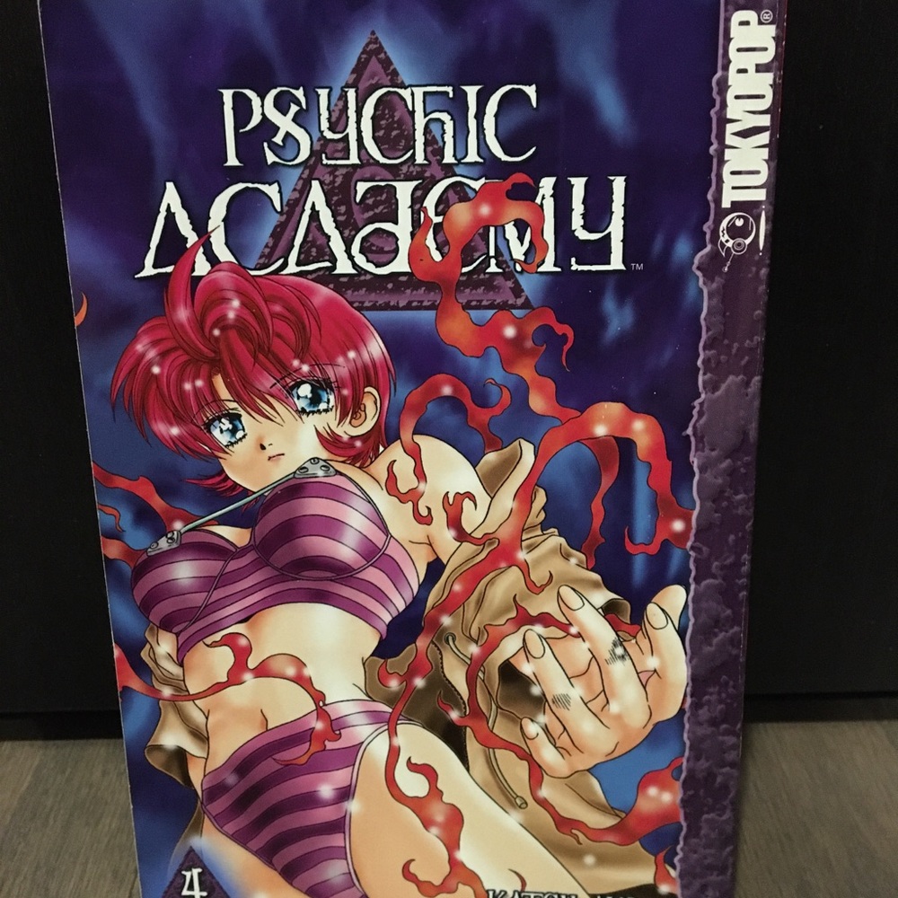Psychic Academy Vol 4 Manga English - Katsu Aki Tokyopop Paperback Comic